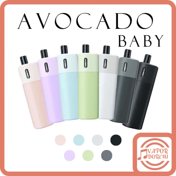 [主機套組] Vaptio Avocado baby 酪梨寶寶 韓國熱賣品牌 三段功率 20瓦 可調氣孔 可大煙可小煙