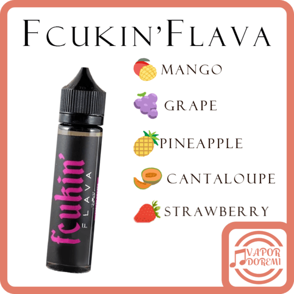 [暫缺][馬來西亞原裝正品] Fcukin' Flava FF 泡泡糖系列 大煙油60ML 6mg