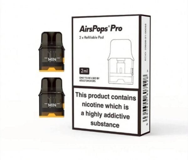 [新色預告] [主機套組] AIRSCREAM AirsPops Pro Ⅱ 英國氣泡機 小煙主機 0.8歐姆空倉(1盒2入)：圖片 2